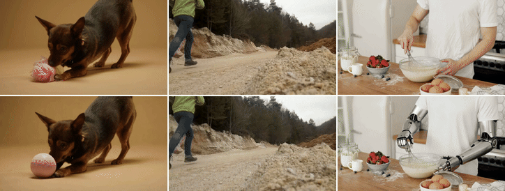 RVD: video dynamics editing, retiming, and appearance re-rendering